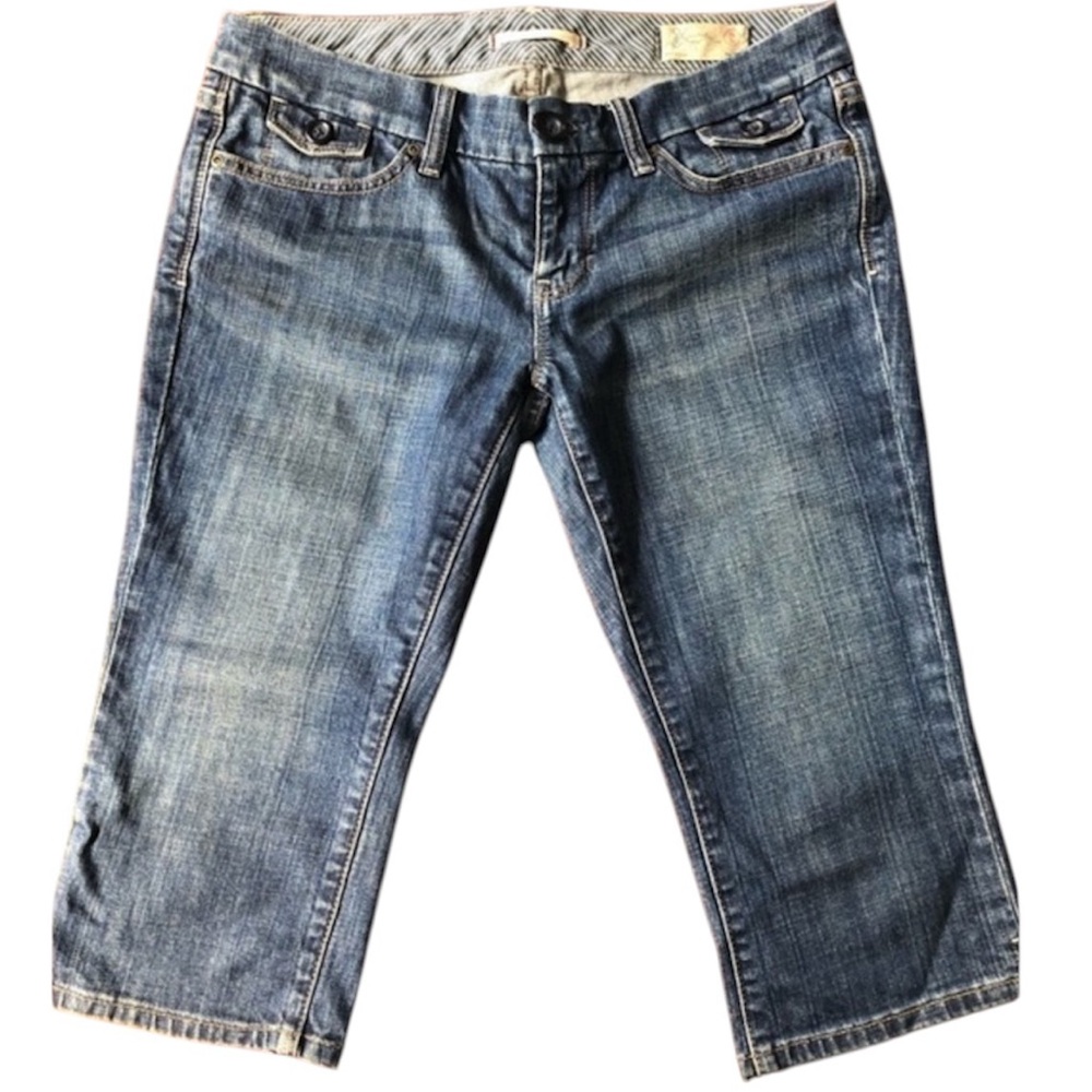 Gap limited edition capri jeans dark blue